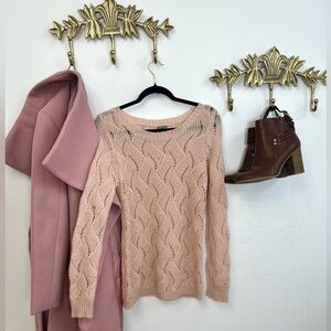 🍁🍂Baby pink fine knit sweater add